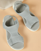 Emma Women's Knit Sandals – Breathable Soft Sole Summer Walking Sandals