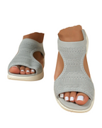 Emma Women's Knit Sandals – Breathable Soft Sole Summer Walking Sandals