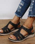 Soph Women's Platform Sports Sandals – Adjustable Wedge Hiking Beach Sandals
