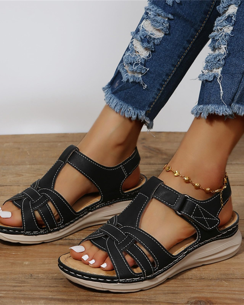 Soph Women's Platform Sports Sandals – Adjustable Wedge Hiking Beach Sandals