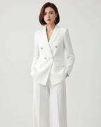 Winona Women's Blazer & Trouser Suit – Tailored Two-Piece Smart Casual Set