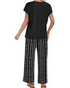Grace Women's Two-Piece Set – Casual Lounge & Travel Matching Summer Outfit