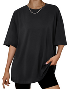 Fantasia Women's Oversized T-Shirt – Short Sleeve Loose Fit Casual Summer Tunic Top