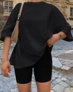 Fantasia Women's Oversized T-Shirt – Short Sleeve Loose Fit Casual Summer Tunic Top