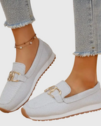 Cressida Women's Mesh Loafers – Breathable Slip-On Casual Comfort Shoes