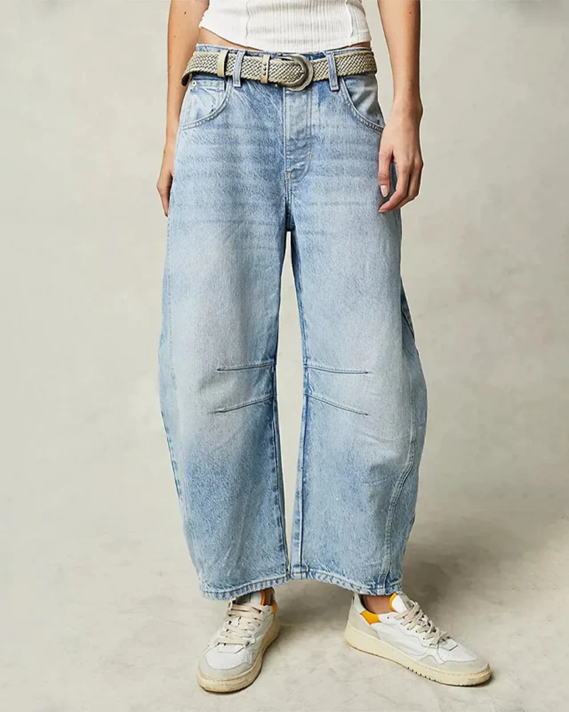 Sophie Women's Wide Leg Pants – Relaxed Fit Casual Trousers for Everyday Style