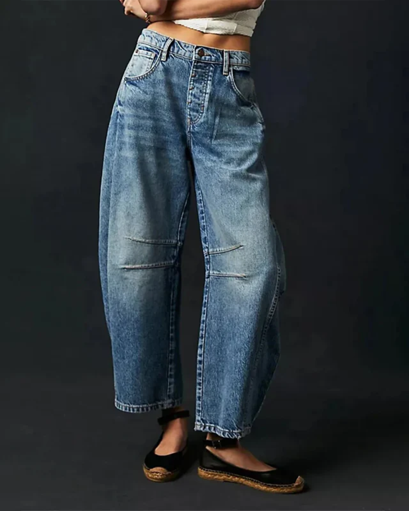Sophie Women's Wide Leg Pants – Relaxed Fit Casual Trousers for Everyday Style