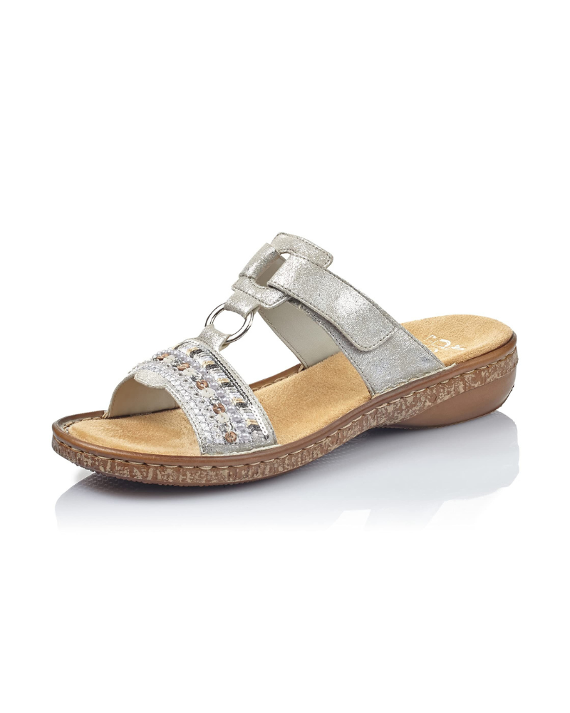 Claire Women’s Summer Mules – Lightweight Adjustable Slip-On Sandals with Cushioned Comfort