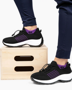 Olivia Women's Cushion Shoes – Supportive Wide Toe Walking Shoes for Daily Comfort