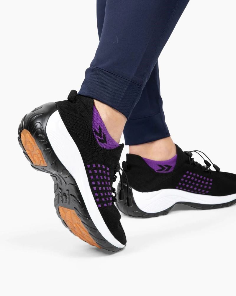 Olivia Women's Cushion Shoes – Supportive Wide Toe Walking Shoes for Daily Comfort