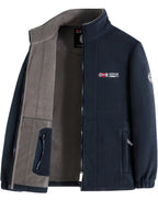 Julius Men’s Fleece Jacket – Warm Breathable Outdoor Zip-Up Winter Coat