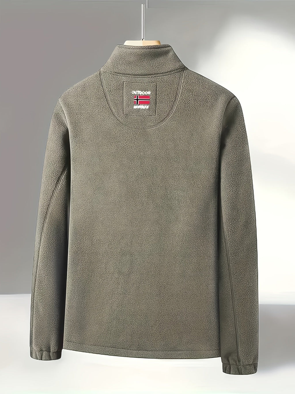 Julius Men’s Fleece Jacket – Warm Breathable Outdoor Zip-Up Winter Coat