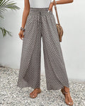 Henriette Women’s High-Waist Wide Leg Trousers – Elegant Comfortable Flared Pants
