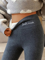 Sophia Women’s Fleece Leggings – Warm Stretch Winter Tights with Sculpting Fit