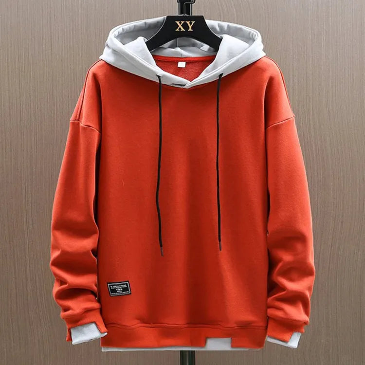 Frank Men’s Hoodie – Soft Casual Pullover with Adjustable Hood & Kangaroo Pocket