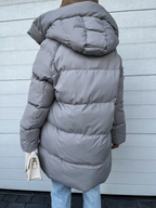 Sheila Women’s Winter Coat – Warm Hooded Long Jacket with Insulated Lining