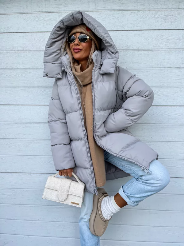Sheila Women’s Winter Coat – Warm Hooded Long Jacket with Insulated Lining
