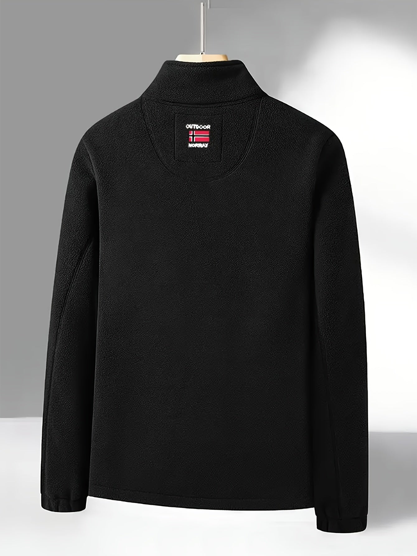Julius Men’s Fleece Jacket – Warm Breathable Outdoor Zip-Up Winter Coat