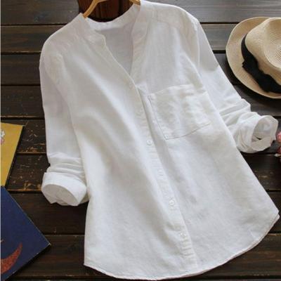 Aloyse Women’s Linen Blend Shirt – Relaxed Breathable Blouse for Casual Chic Style