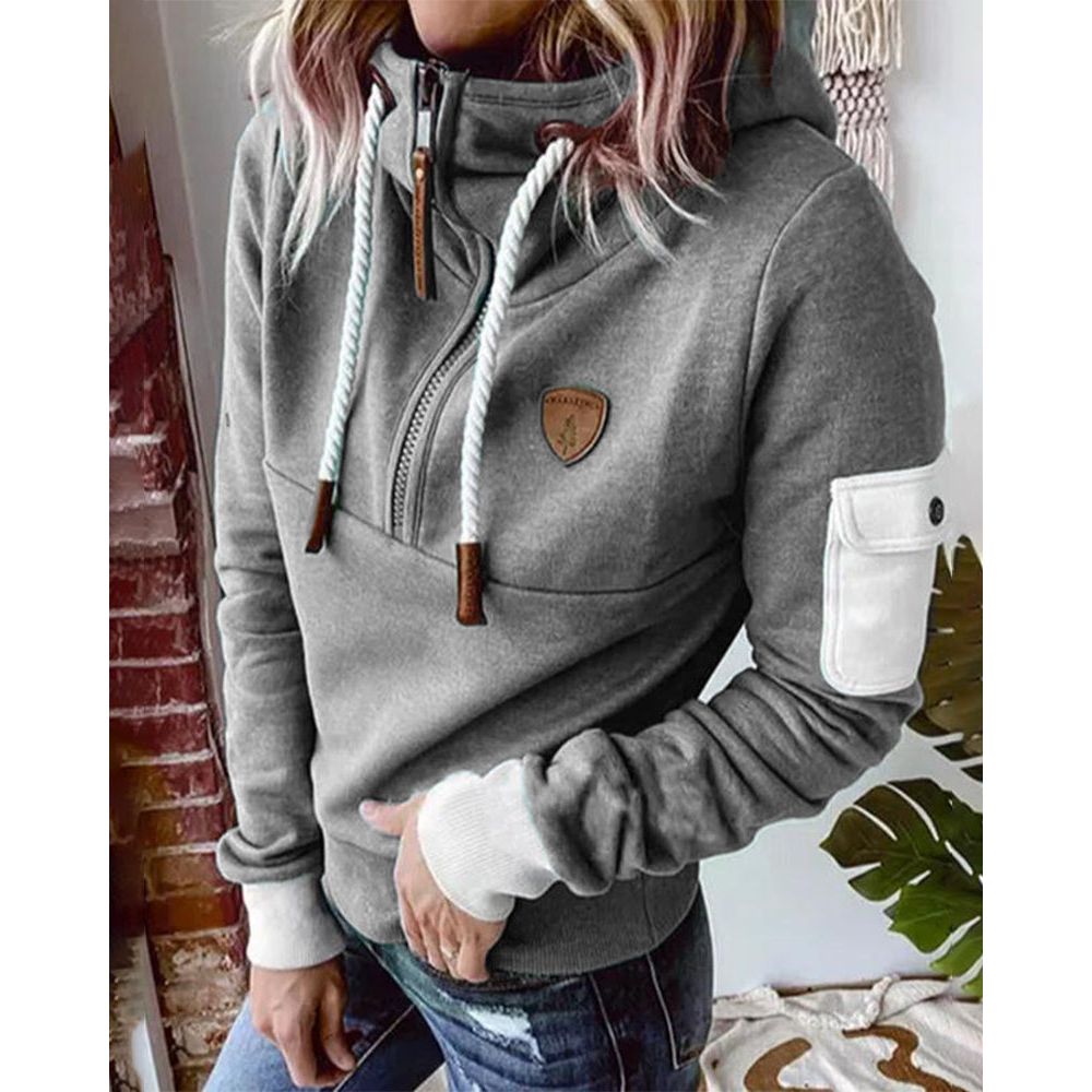 Aarohi Women’s Knit Hoodie – Soft Oversized Hooded Jumper with Relaxed Fit
