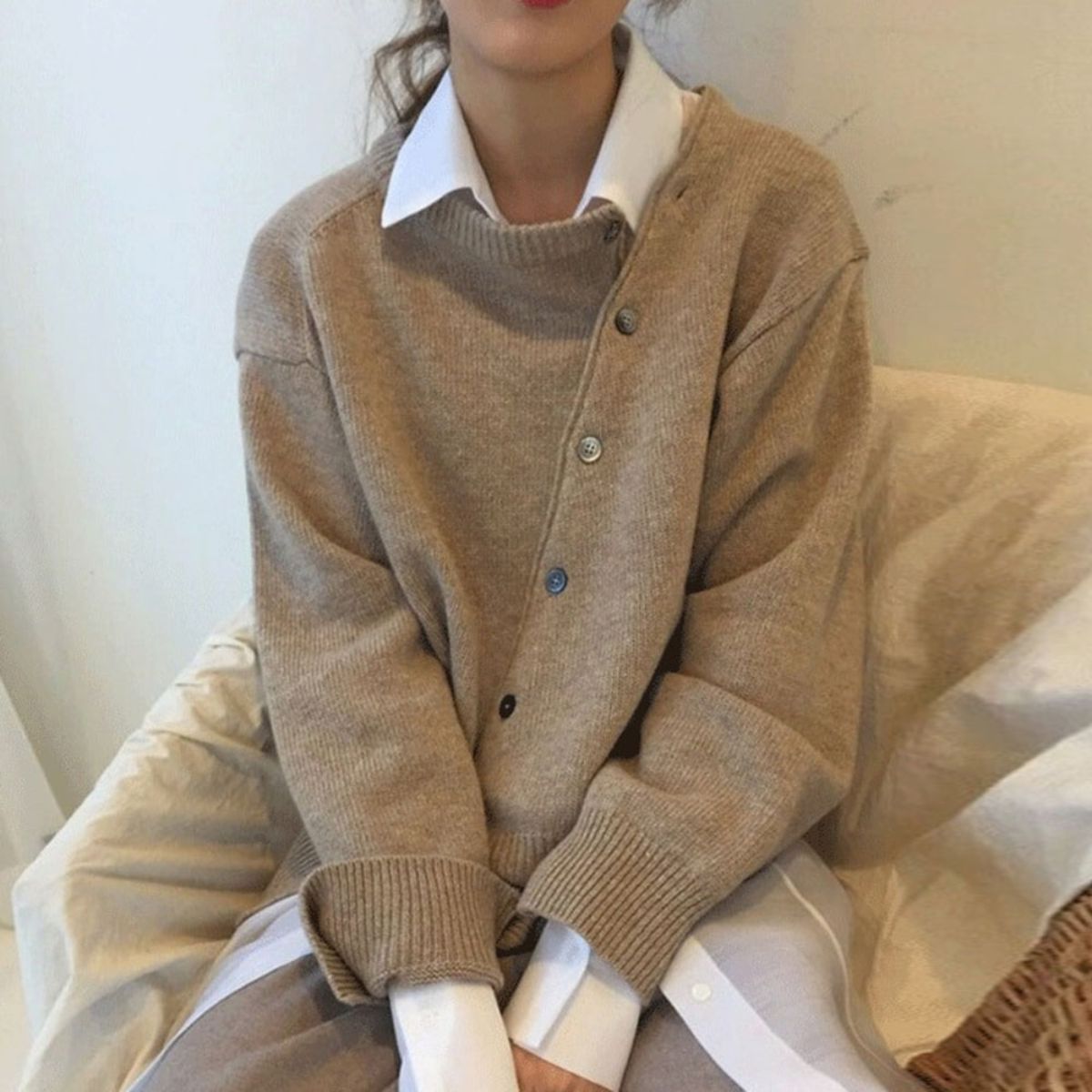 Lucille Women’s Cashmere Jumper – Soft Warm Knit Sweater for Elegant Autumn Style