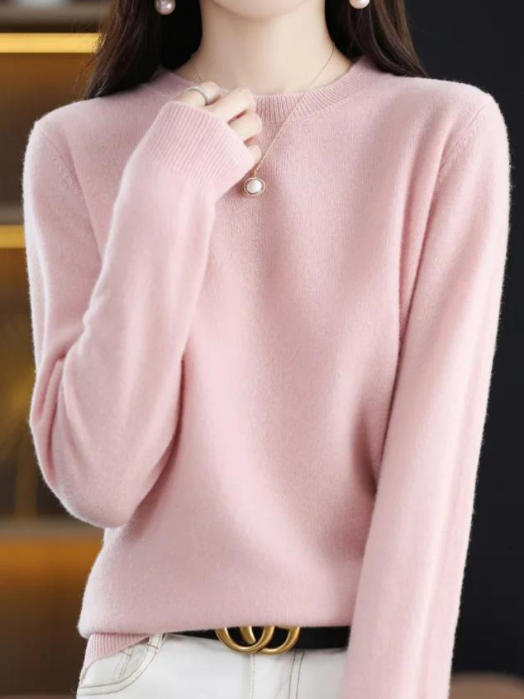 Litzy Women’s Knit Jumper – Soft Elegant Pullover with Modern Slim Fit Design