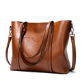 Nyomi Women’s Leather Tote Bag – Large Elegant Work Handbag for Office & Daily Use