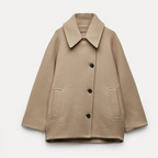Lainey Women’s Oversized Wool Coat – Elegant Warm Long Winter Jacket for Everyday Chic