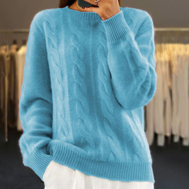 Naomi Women’s Wool Jumper – Premium Soft Knit Sweater for Elegant Everyday Comfort