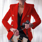 Hailey Women’s Elegant Blazer – Tailored Long Sleeve Jacket for Office & Casual Wear