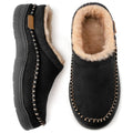 James Men’s Warm Slippers – Anti-Slip Indoor House Shoes with Soft Fleece Lining