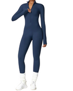 Eya Women’s Winter Jumpsuit – Fleece-Lined Thermal One Piece with Stretch Fit