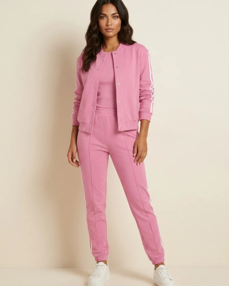 Gwendolyn Women's 3-Piece Lounge Set – Jacket, Vest & Trousers Casual Co-Ord