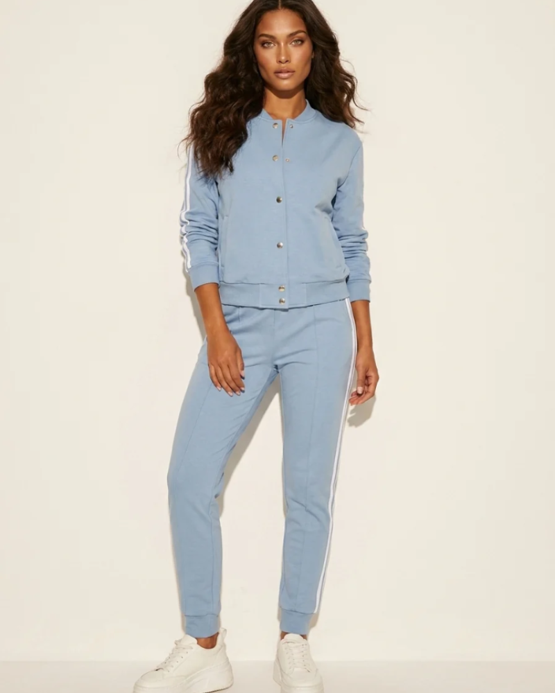 Gwendolyn Women's 3-Piece Lounge Set – Jacket, Vest & Trousers Casual Co-Ord