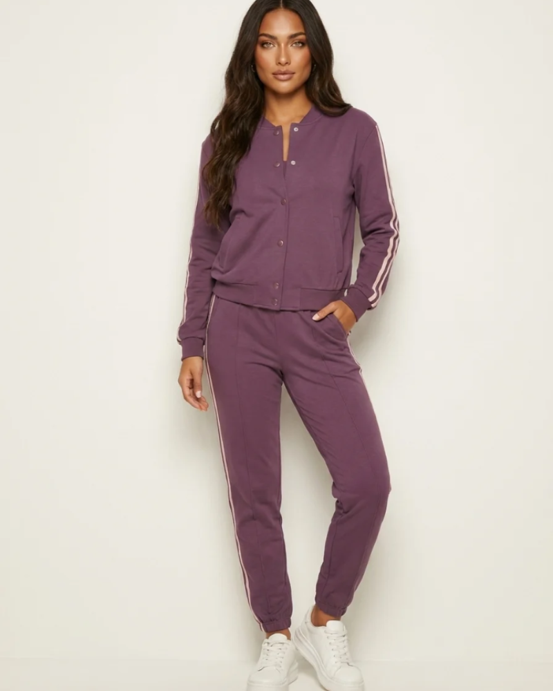 Gwendolyn Women's 3-Piece Lounge Set – Jacket, Vest & Trousers Casual Co-Ord