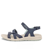 Isla Women’s Strap Sandals – Leather Outdoor Sandals with Velcro Closure