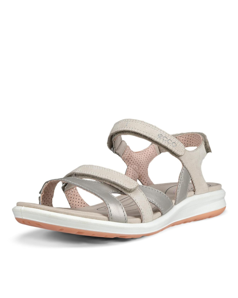 Isla Women’s Strap Sandals – Leather Outdoor Sandals with Velcro Closure