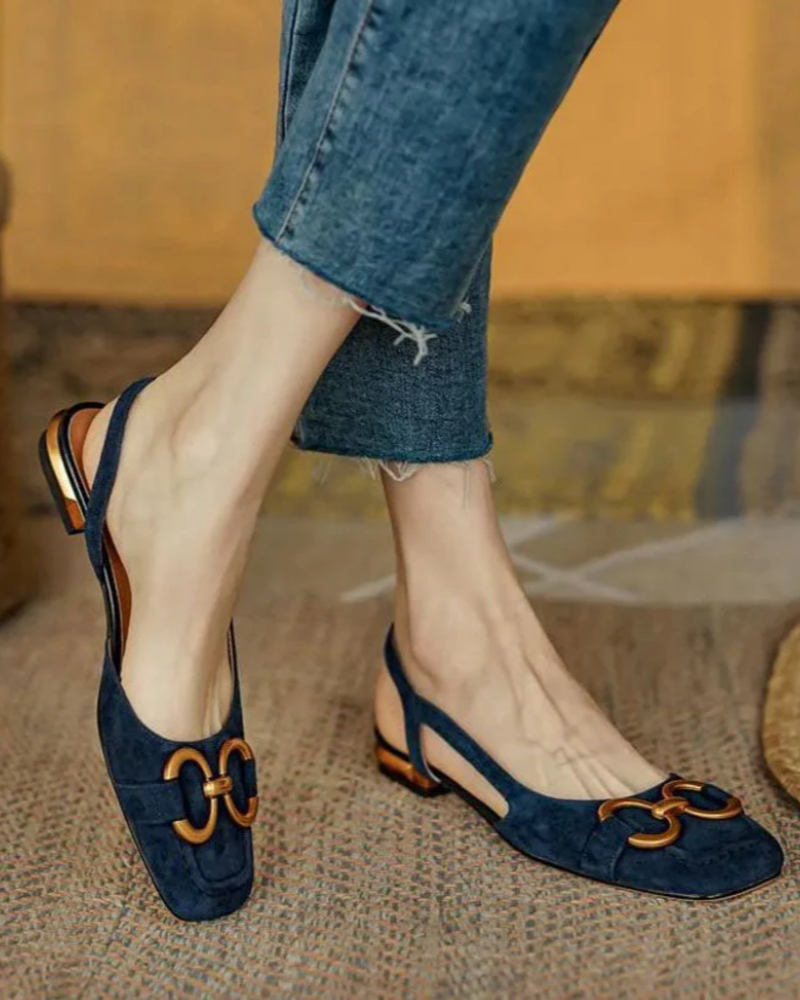 Cecilia Women’s Support Sandals – Adjustable Buckle Sandals with Cushioned Footbed