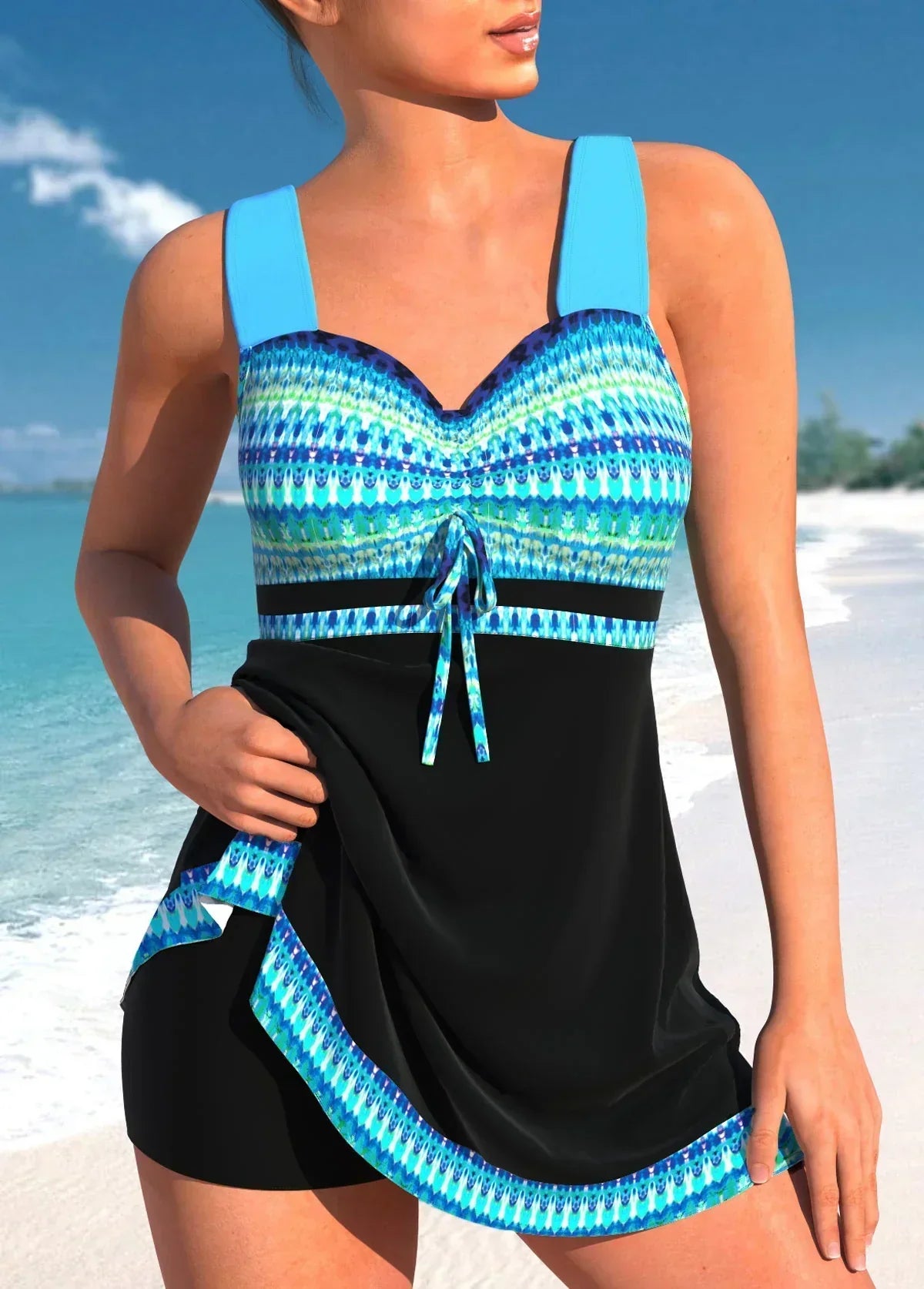 Veronica Women’s Swimsuit – Elegant One-Piece Swimwear with Comfortable Fit