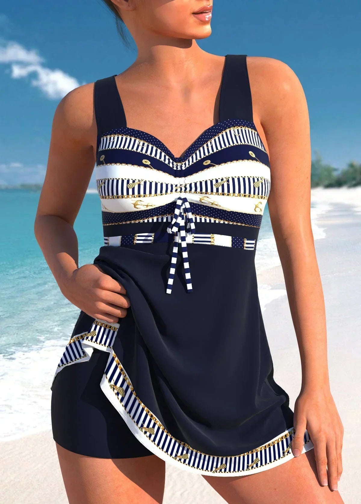 Veronica Women’s Swimsuit – Elegant One-Piece Swimwear with Comfortable Fit